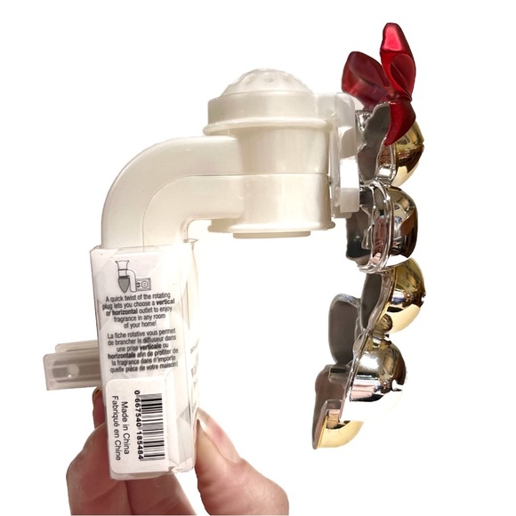 Bath & Body Works Wallflowers Sleigh Bells Bow Red Gold Silver Christmas Holiday - Picture 5 of 15